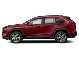 Red 2022 Rav4 Hybrid