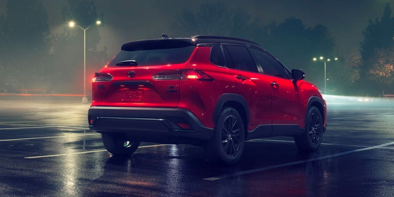 Red 2024 Toyota Corolla Cross Hybrid in Heath, Ohio