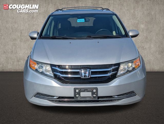 Used 2014 Honda Odyssey EX-L with VIN 5FNRL5H64EB042166 for sale in Heath, OH