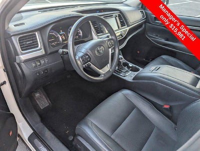 2015 Toyota Highlander Hybrid Limited Platinum