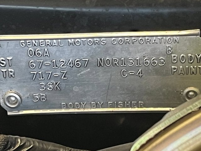 1967 Chevrolet Camaro Base