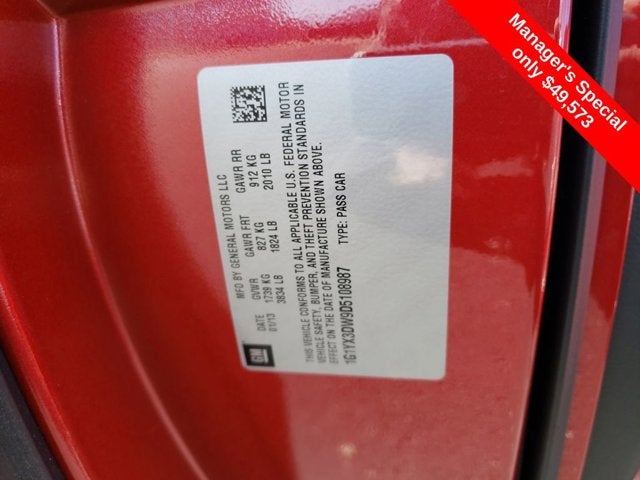 2013 Chevrolet Corvette Grand Sport 4LT