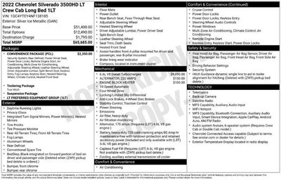 2022 Chevrolet Silverado 3500HD LT