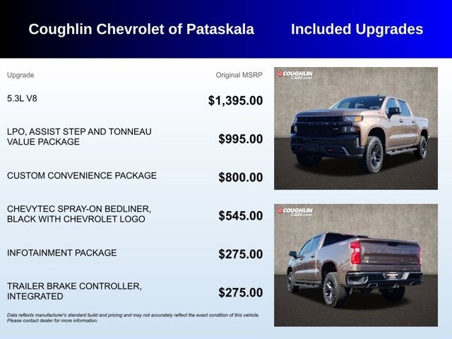 2019 Chevrolet Silverado 1500 Custom Trail Boss