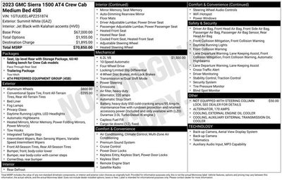 2023 GMC Sierra 1500 AT4