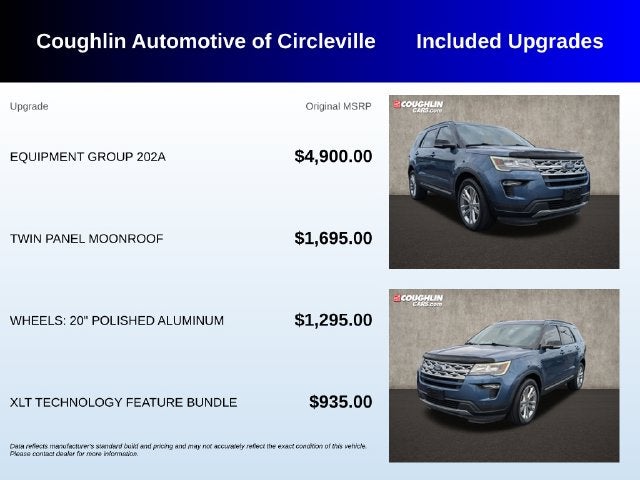2018 Ford Explorer XLT
