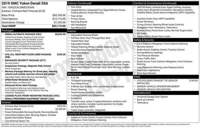 2019 GMC Yukon Denali