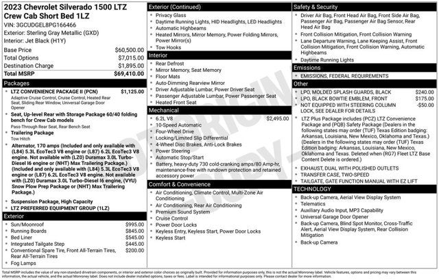 2023 Chevrolet Silverado 1500 LTZ