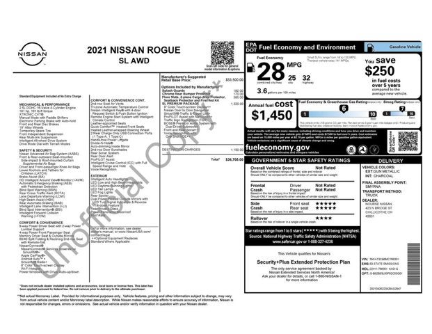 2021 Nissan Rogue SL