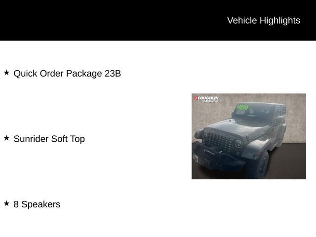 2015 Jeep Wrangler Sport