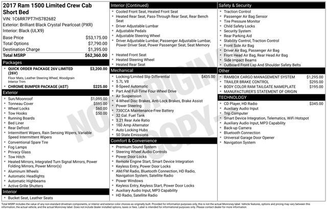 2017 RAM 1500 Limited