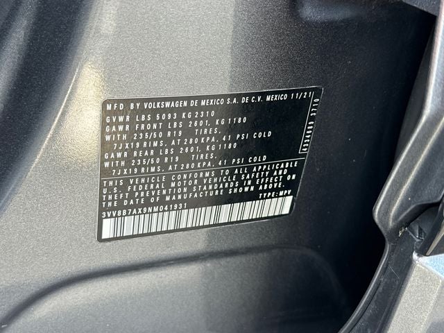 2022 Volkswagen Tiguan 2.0T SE R-Line Black