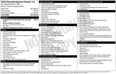 2020 Chevrolet Equinox Premier