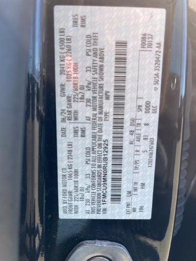 2024 Ford Escape ST-Line