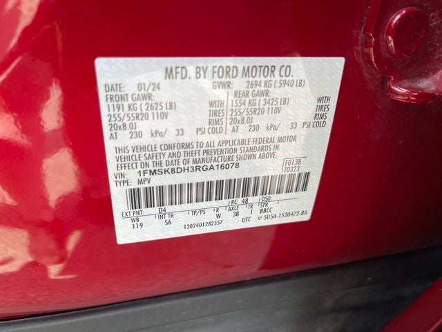 2024 Ford Explorer XLT