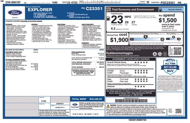 2023 Ford Explorer XLT