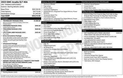 2023 GMC Acadia SLT