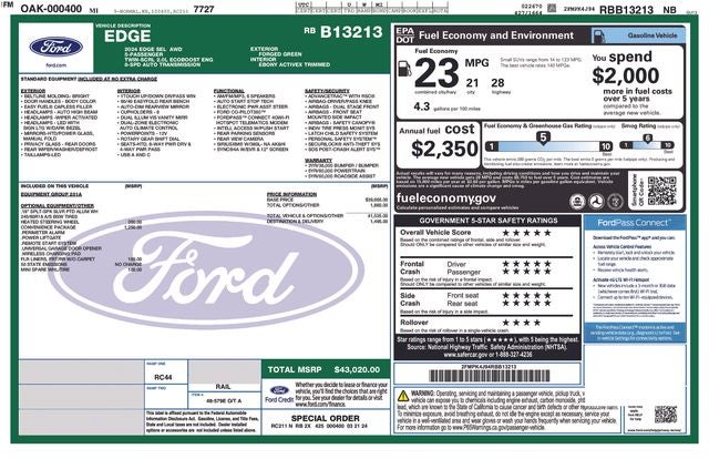 2024 Ford Edge SEL