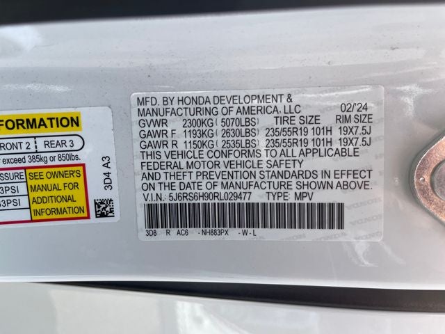2024 Honda CR-V Hybrid Sport Touring