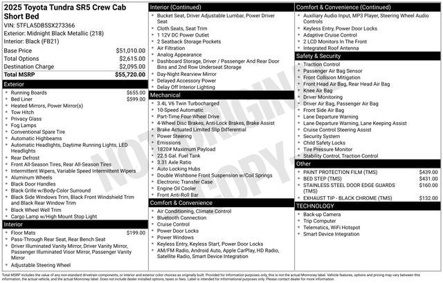 2025 Toyota Tundra SR5