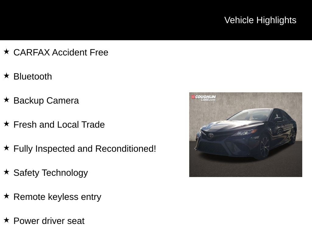 2018 Toyota Camry SE