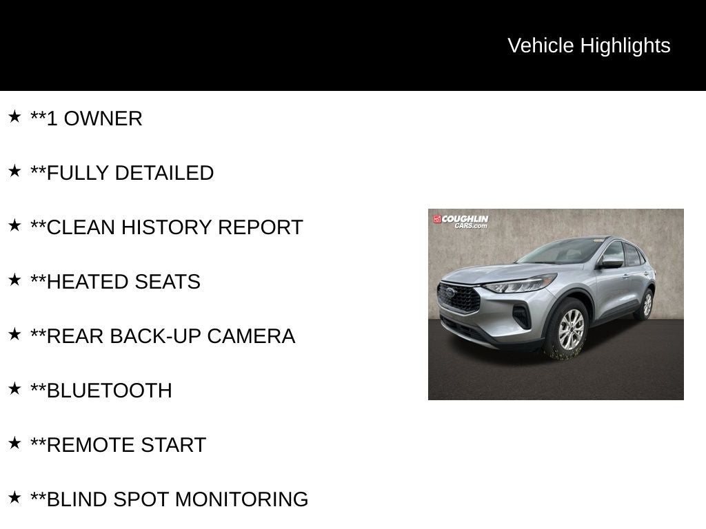 2023 Ford Escape Active