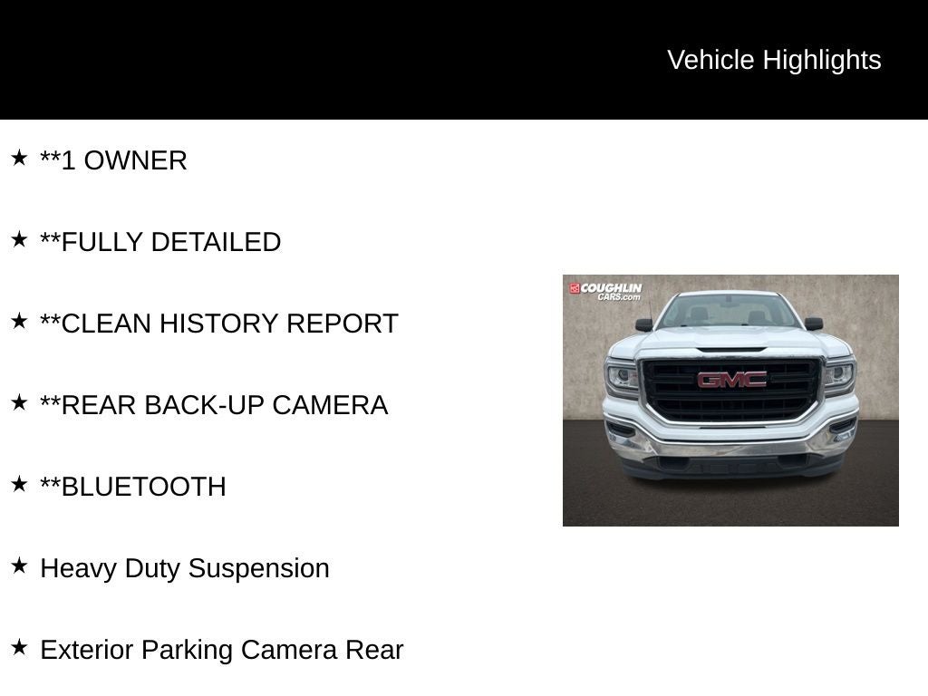 2018 GMC Sierra 1500 Base