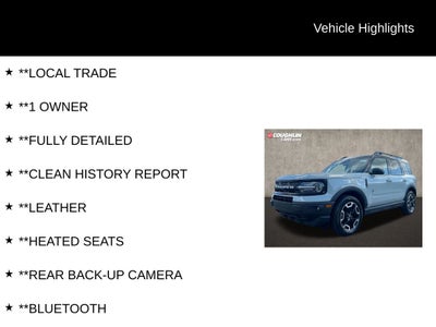 2022 Ford Bronco Sport Outer Banks