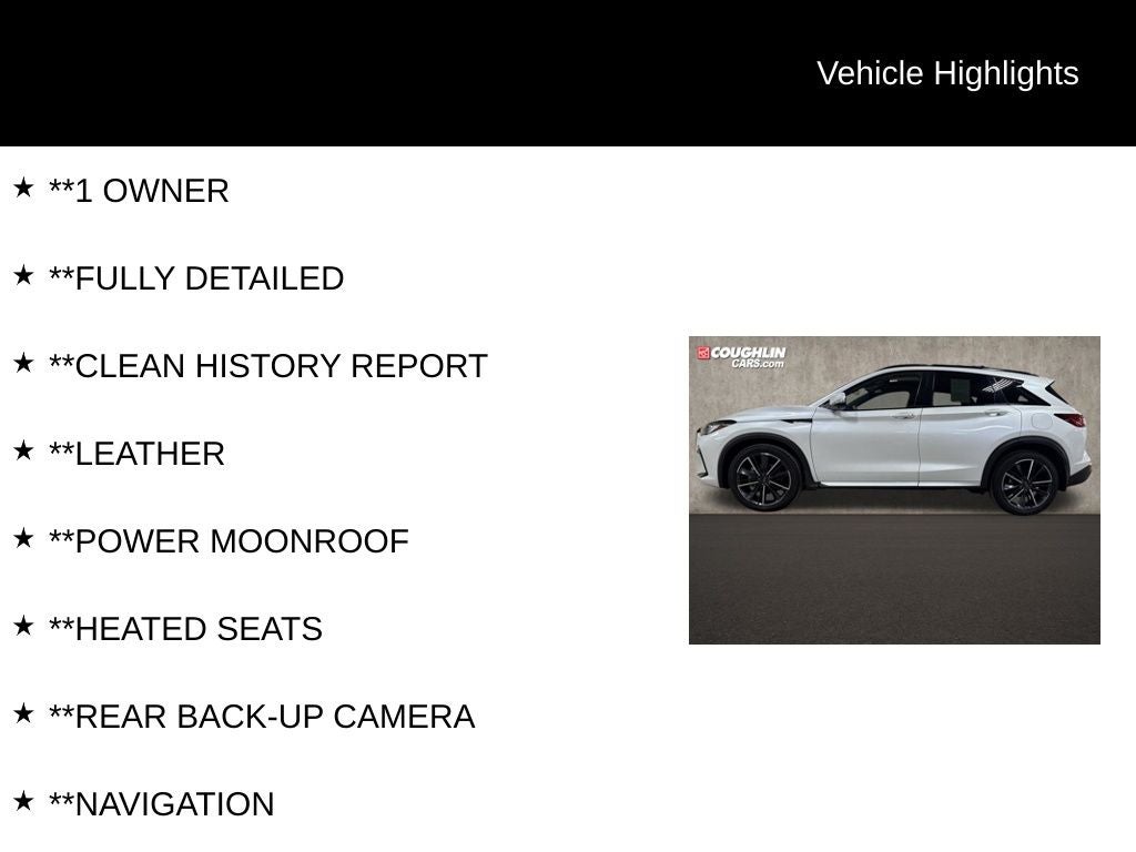 2023 INFINITI QX50 SPORT