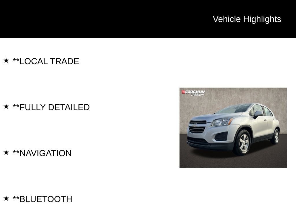 2016 Chevrolet Trax LS