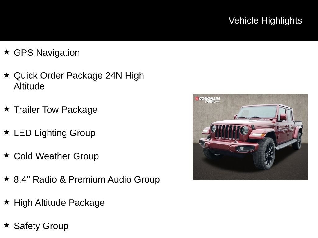 2021 Jeep Gladiator High Altitude
