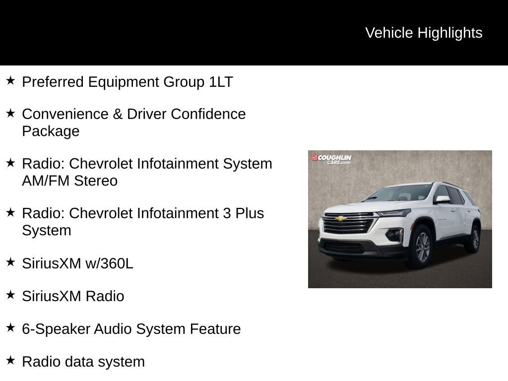 2023 Chevrolet Traverse LT Cloth