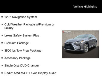 2016 Lexus RX 350 AWD 4dr