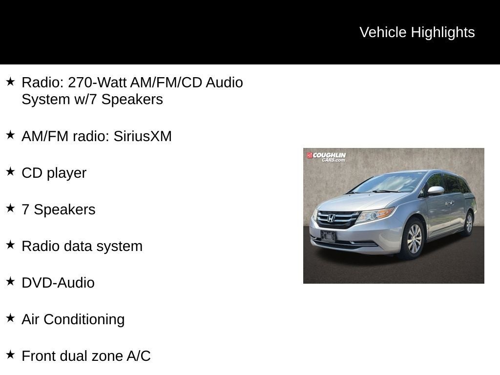 2016 Honda Odyssey SE