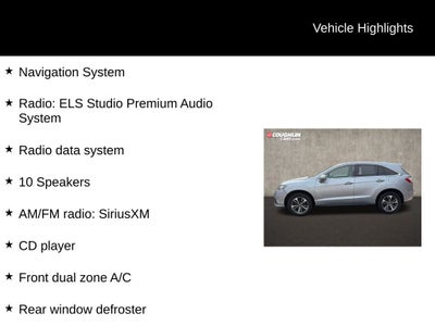 2018 Acura RDX w/Advance Pkg