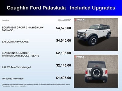 2024 Ford Bronco Badlands SASQUATCH PKG.