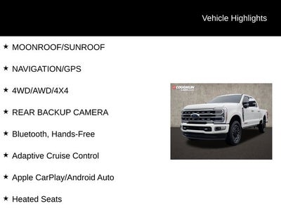 2024 Ford F-350SD Platinum