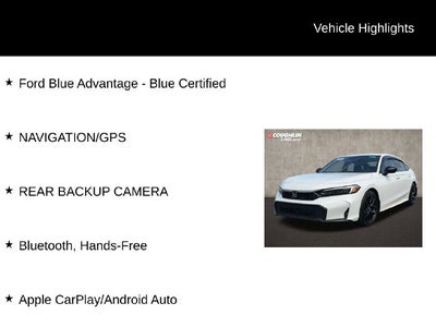 2025 Honda Civic Sport