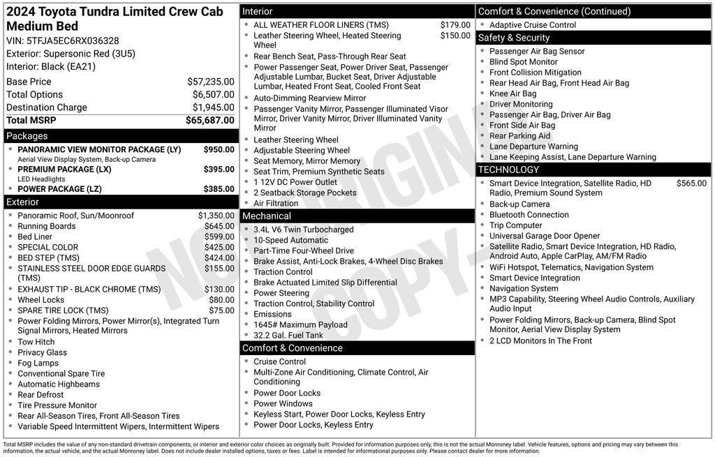 2024 Toyota Tundra 4WD Limited