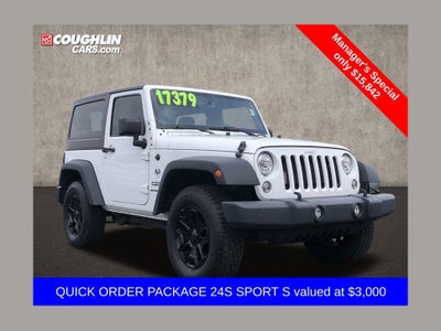2018 Jeep Wrangler JK Sport S