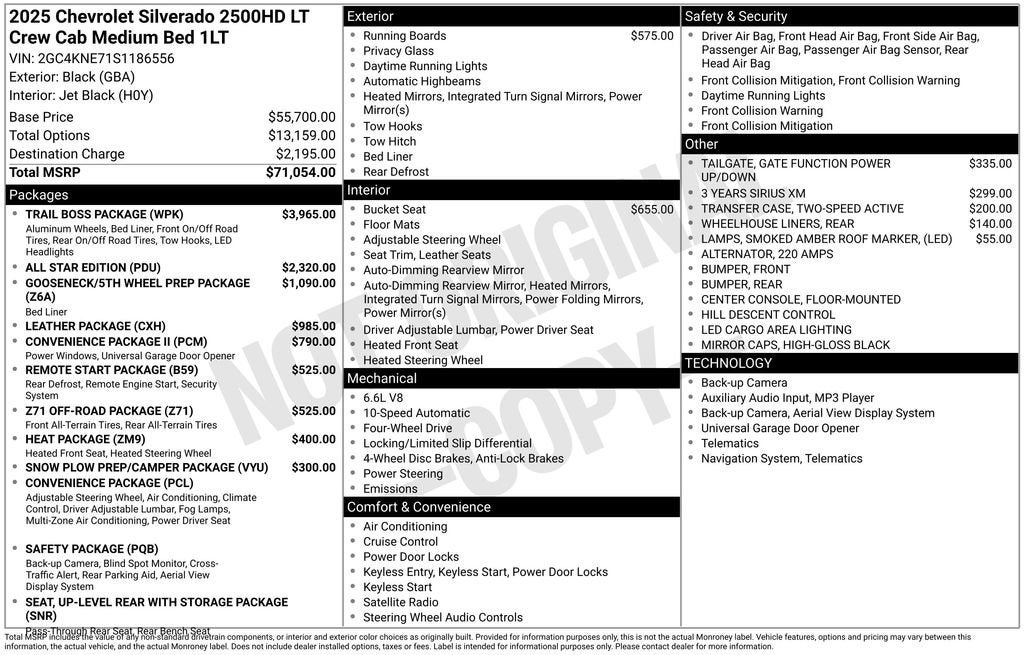 2025 Chevrolet Silverado 2500 HD LT