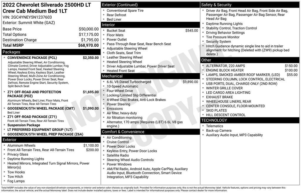 2022 Chevrolet Silverado 2500 HD LT