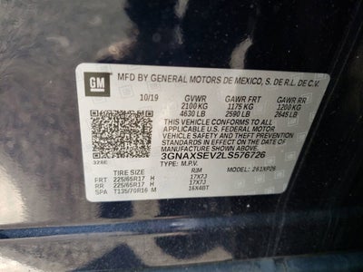 2020 Chevrolet Equinox LS