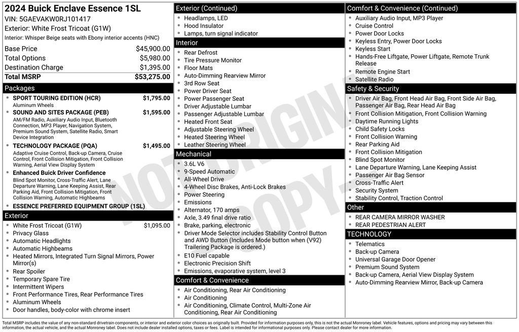 2024 Buick Enclave Essence