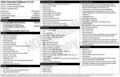 2024 Chevrolet Trailblazer LS