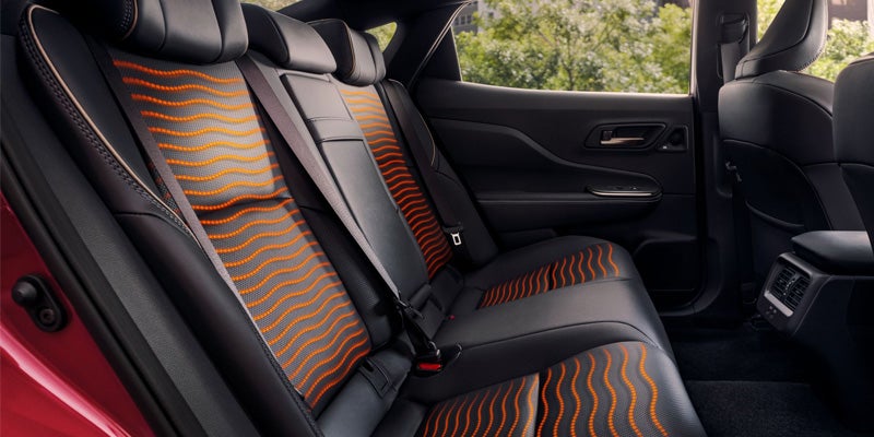 Interior of a 2025 Toyota Crown in Heath, OH